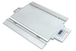 qualità  Portable Axle Weigh Pads With Built - In Display IP65 Water Protection Fabbrica