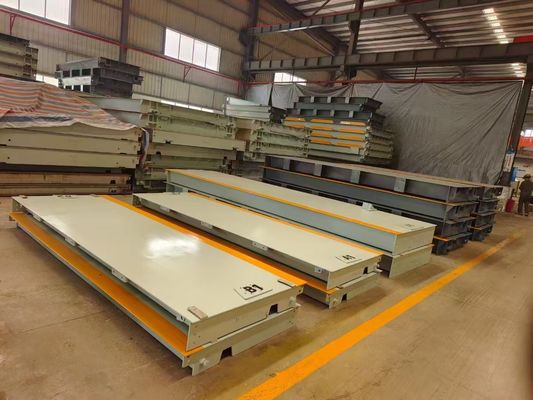 Sistema di pedaggio in movimento a bilancia di camion impermeabile