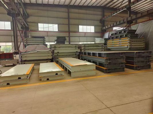 Sistema di pedaggio in movimento a bilancia di camion impermeabile