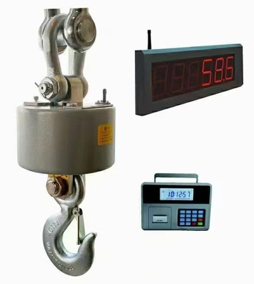 Scale senza fili per gru con indicatore da 1 a 50 t di radiofrequenza 450 MHz