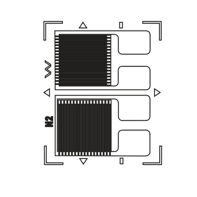 T Rossetes Foil Strain Gauge serie BB
