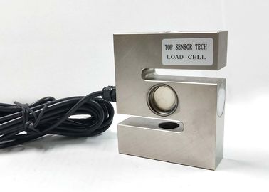 1 tonnellata di cellula di carico a fascia S IP67 impermeabile ad alte prestazioni, certificazione CE Acciaio legato