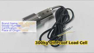 Trave di taglio singola resistente all'olio con cella di carico da 300 kg