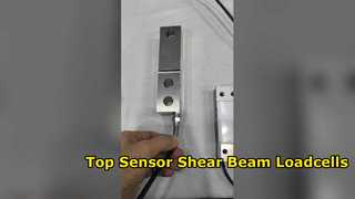 Top sensor shear beam loadcell